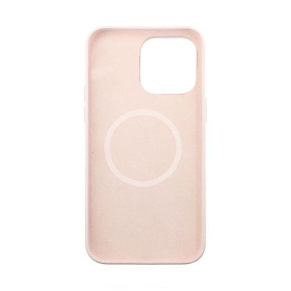 RV Liquid Silicone Case With Magsafe For iPhone 14 Pro Pink Sand