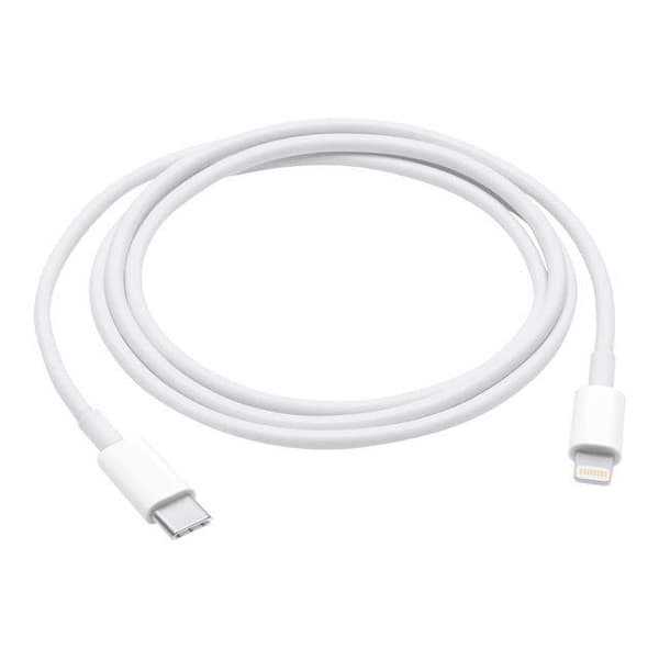 Lightning-kabel till USB-C, 1m, vit två stycken