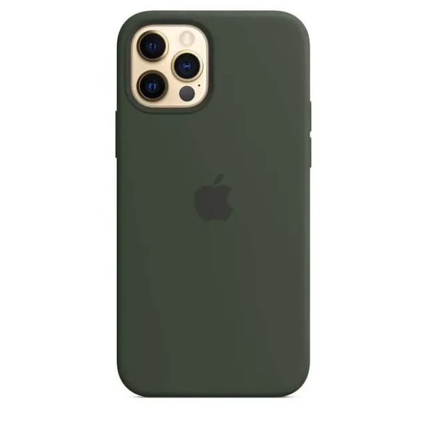 Apple IPhone 12 | 12 Pro Silicone Case With MagSafe – Cypress Gr