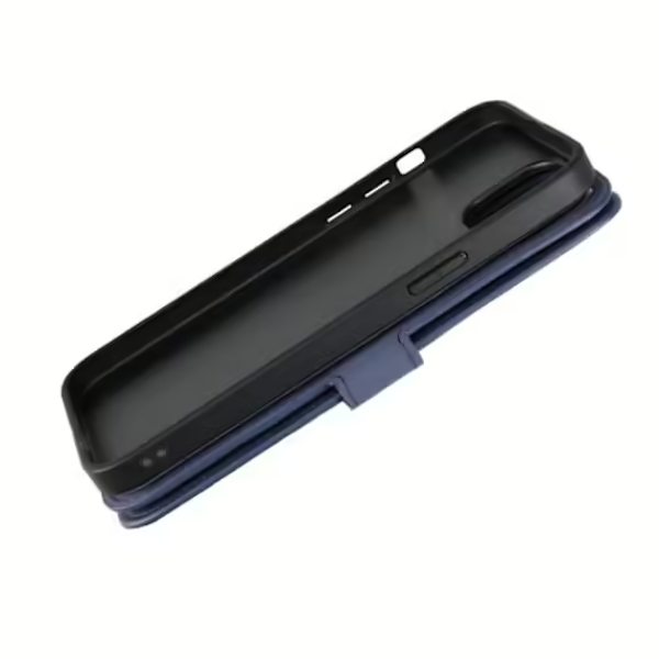 iPhone 15 Plus Plånboksfodral Magnet Rvelon - Blå