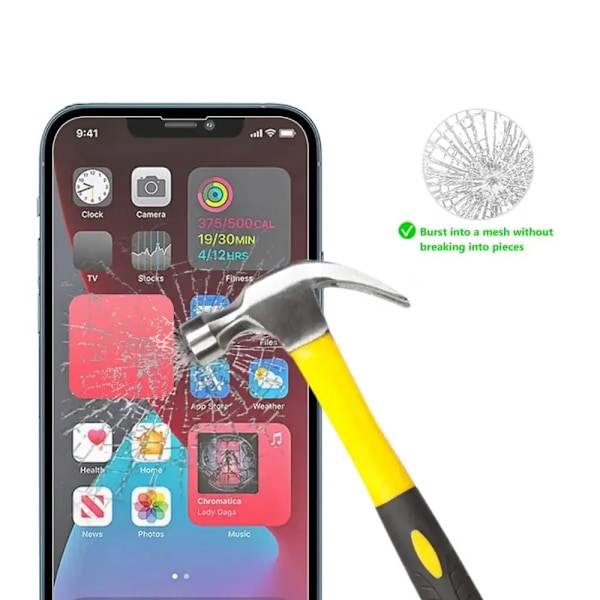 Weilis Skärmskydd i Härdat Glas för iPhone 13 Mini