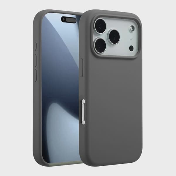 Rvelon Silikonskal MagSafe för iPhone 17 Pro Max - Grå