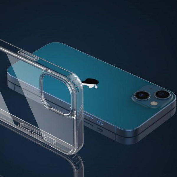 RV Shockproof bumper Case Transparent for iPhone 14 Plus