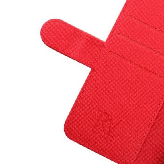 RV Magnetiskt Plånboksfodral - iPhone 11 - Röd