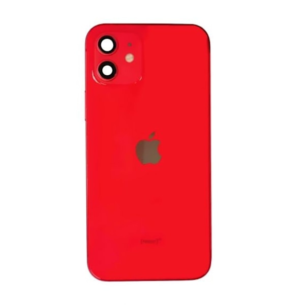 iPhone 12 Baksida/Komplett Ram - Röd