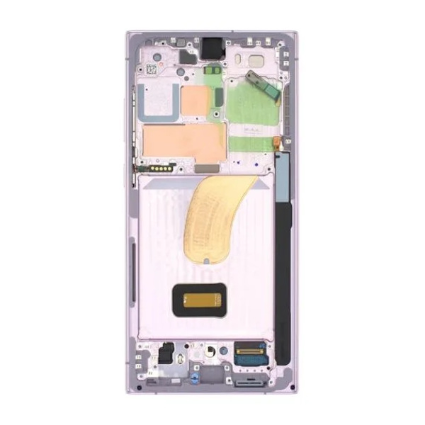 Samsung Galaxy S23 Ultra Skärm med LCD Display Original - Lavend