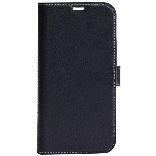 iPhone XR/11 leather wallet, detachable, Black