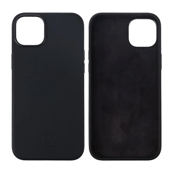 iPhone 15 Mobilskal Silikon – Svart