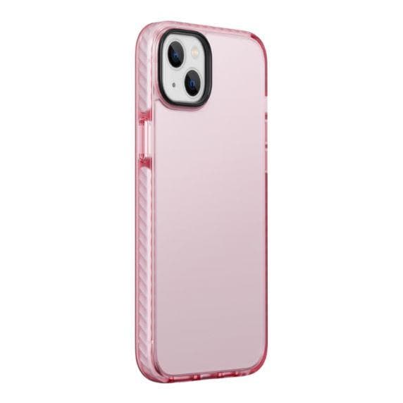 iPhone 14 Stöttåligt TPU Mobilskal - Rosa