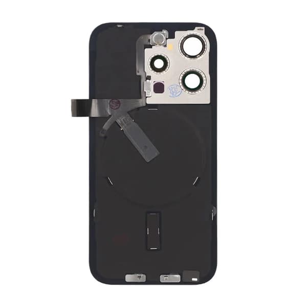 iPhone 15 Pro Baksida Glas Komplett OEM - Titanvit
