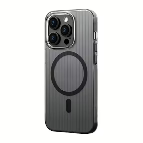 iPhone 13 Pro Max Mobilskal Korrugerad - Svart