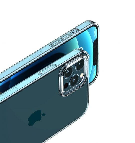 iPhone 12 Mini Stöttåligt TPU Skal - Transparent