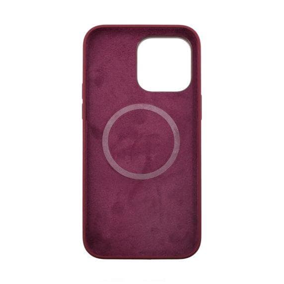 RV Liquid Silicone Case With Magsafe For iPhone 14 Pro Max Red