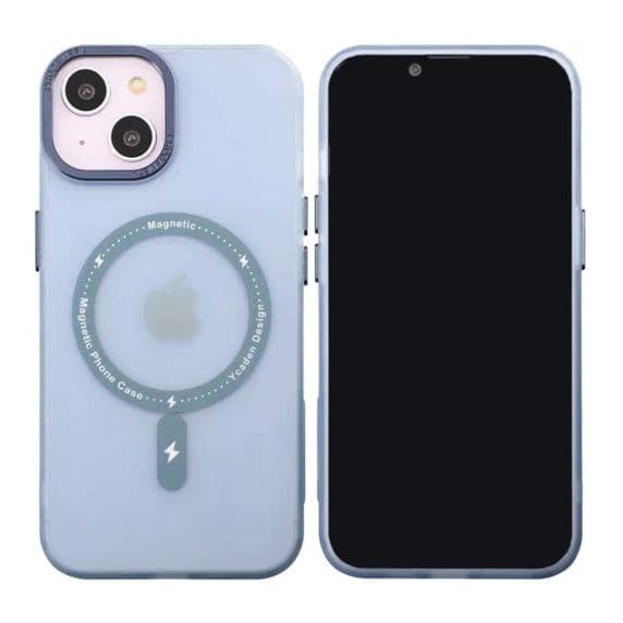 iPhone 13 Mobilskal med MagSafe - Frostat Blå
