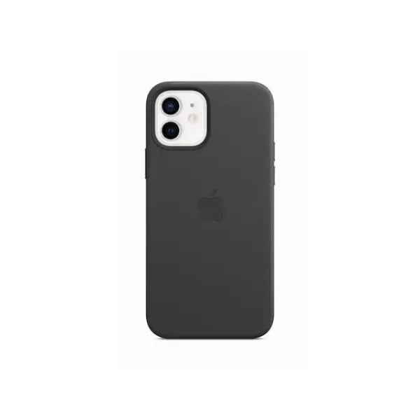 Apple iPhone 12 / 12 Pro Läderskal (svart)