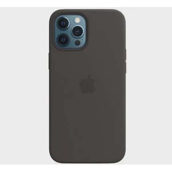 Apple Silicone MagSafe Case iPhone 12 Pro Max Black