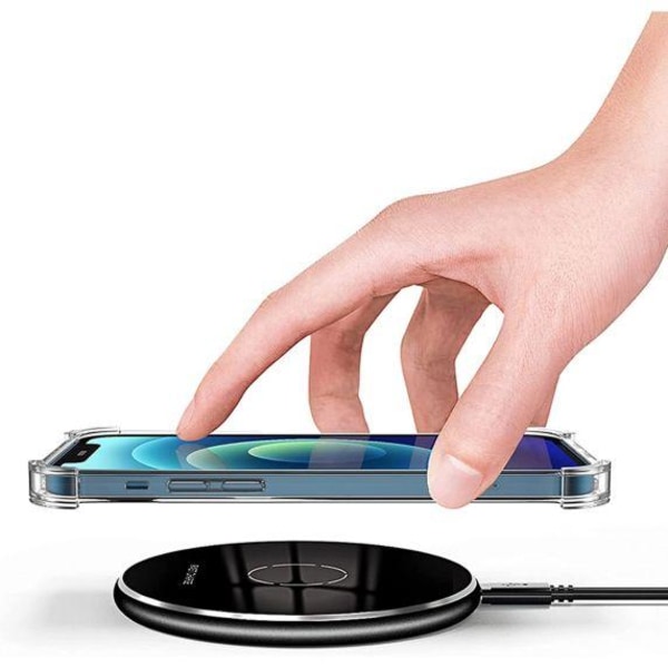 iPhone 14 Pro Skal - Stöttåligt Transparent