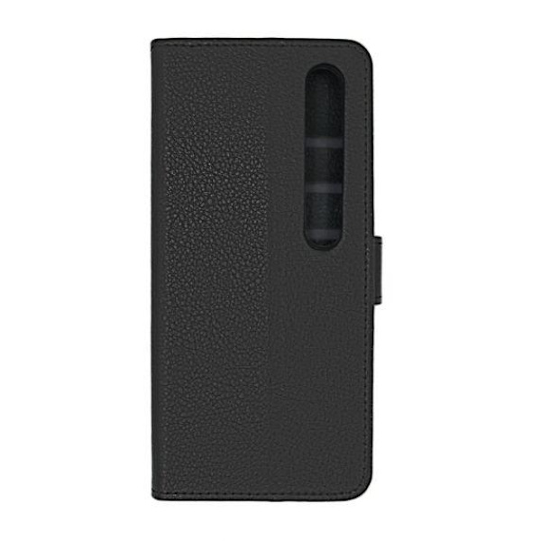 Plånboksfodral Läder med Stativ - Xiaomi Mi 10 Pro 5G - Svart