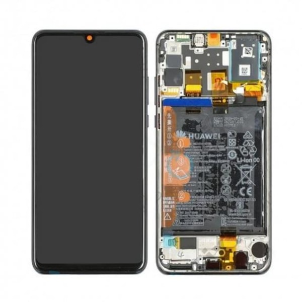 Huawei P30 Lite New Edition Skärm med LCD Display med Batteri Or