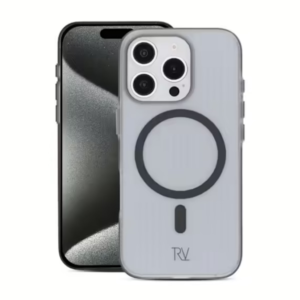 iPhone 16 Pro Mobilskal Korrugerad Magsafe Rvelon - Grå