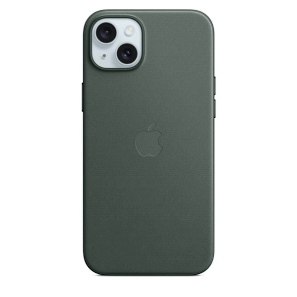 Apple iPhone 15 Plus FineWoven skal (vintergrön)