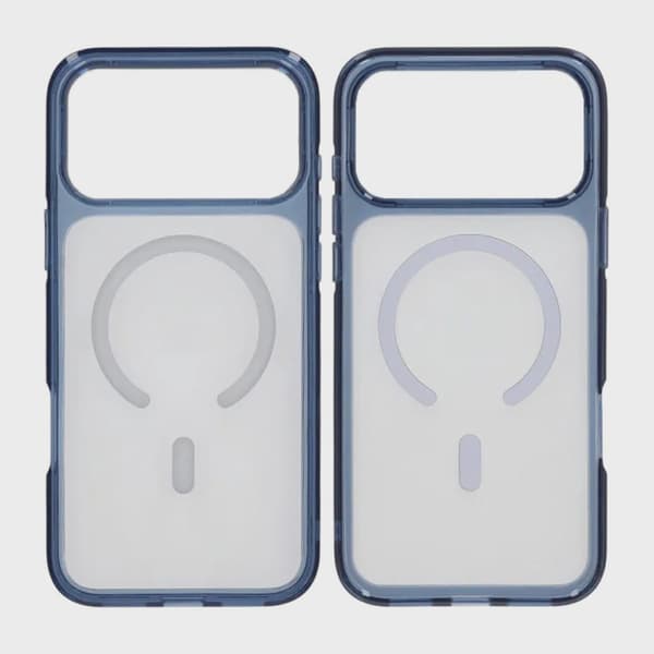 Magsafe-skal TPU för iPhone 17 Pro - Blå Transparent