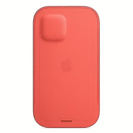 Apple Iphone 12 Pro Max Leather Sleeve With Magsafe - Pink Citrus