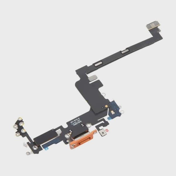 Laddkontakt med Flexkabel för iPhone 17 Pro - Orange