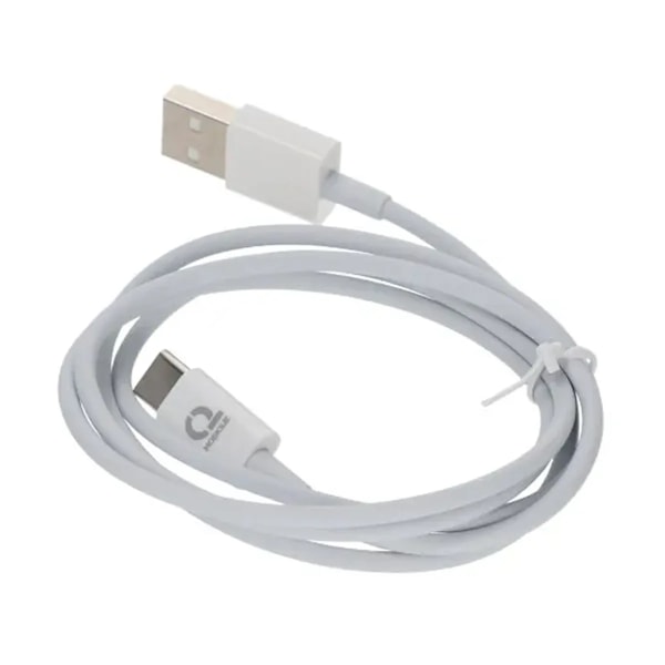 USB A till USB C Laddare 18W 1 Meter - Vit