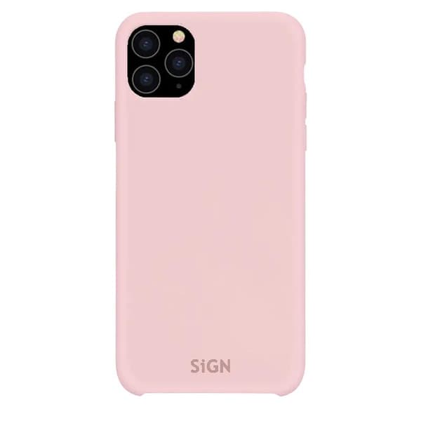 SiGN Liquid Silicone Case för iPhone 12 Mini - Rosa