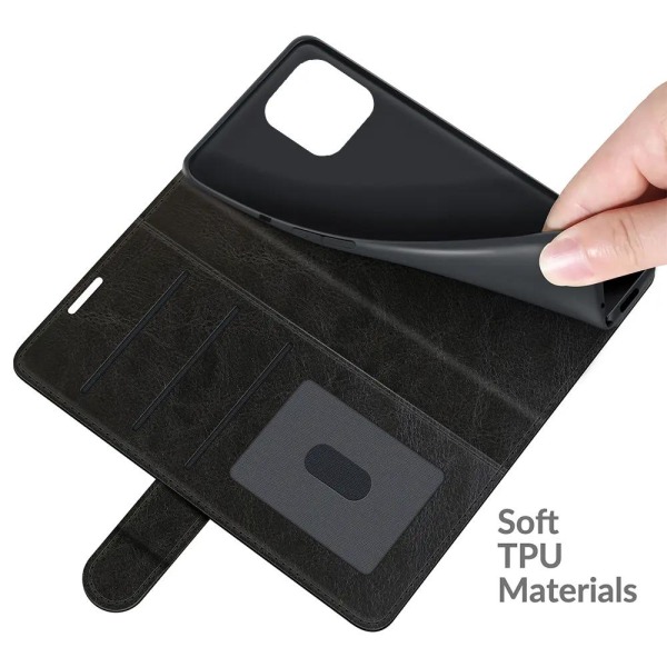 SiGN Plånboksfodral för iPhone 13 Pro Max - Svart