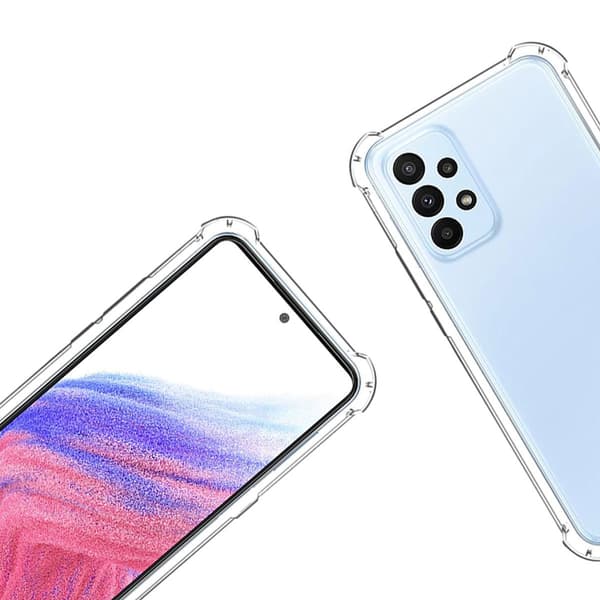Samsung A53 5G Stöttåligt Skal - Transparent