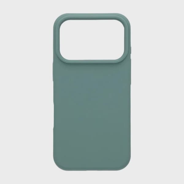 Mjukt Silikonskal för iPhone 17 Pro - Grön