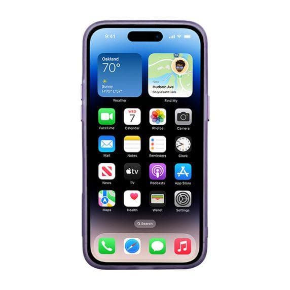 iPhone 14 Pro Mobilskal - Frostat Lila
