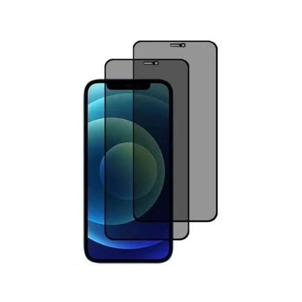 Skärmskydd Privacy iPhone 12/12 Pro - 3D Härdat Glas (5-pack)
