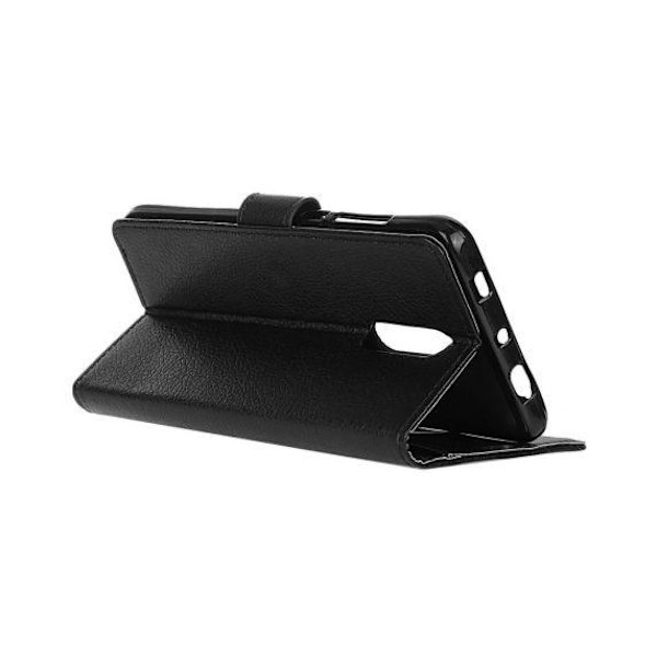 Flip Stand Leather Wallet Case For Xiaomi 9T Pro Black