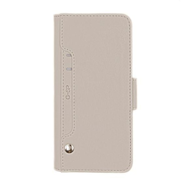 iPhone XS Max Flip Stand PU Leather Extra Card Wallet Case Grey