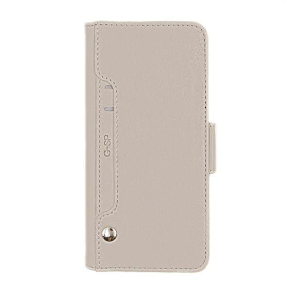 iPhone XS Max Flip Stand PU Leather Extra Card Wallet Case Grey