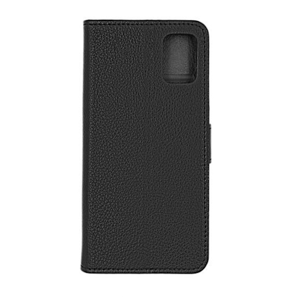 Flip Stand Leather Wallet Case For Samsung Galaxy A51 Black