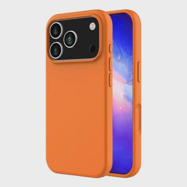 Rvelon Silikonskal MagSafe för iPhone 17 Pro - Orange