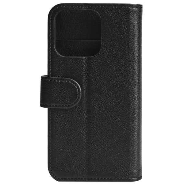 iPhone 13 Mini PU wallet, 3 cards, Black