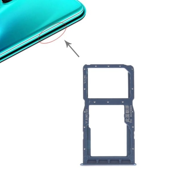 Huawei P30 Lite Minneskort/Simkortshållare - Blå
