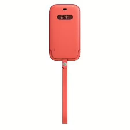 Apple Iphone 12 Pro Max Leather Sleeve With Magsafe - Pink Citrus