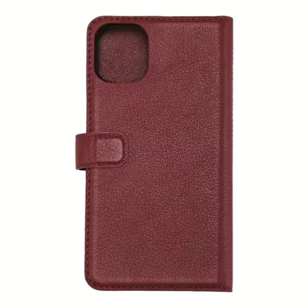 iPhone 11, Leather wallet removable, red