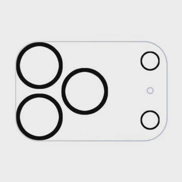 Kameraskydd Härdat Glas till iPhone 17 Pro