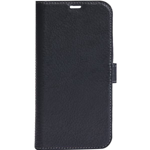 iPhone 13 Mini leather wallet, detachable, Black