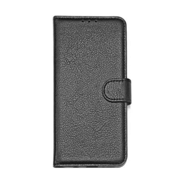 Flip Stand Leather Wallet Case For Samsung A70 Black