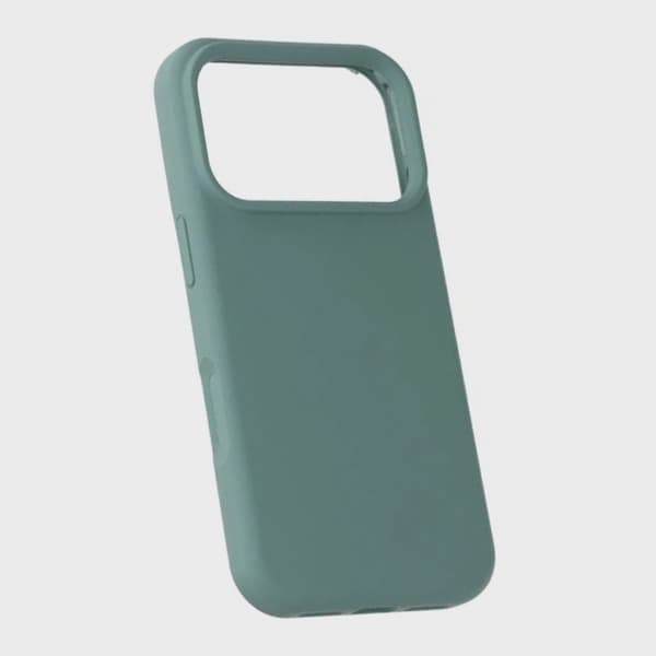 Mjukt Silikonskal för iPhone 17 Pro - Grön