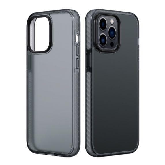 iPhone 14 Pro Stöttåligt TPU Mobilskal - Svart