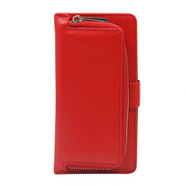 Detachable Leather Case For iPhone 7/8 Red